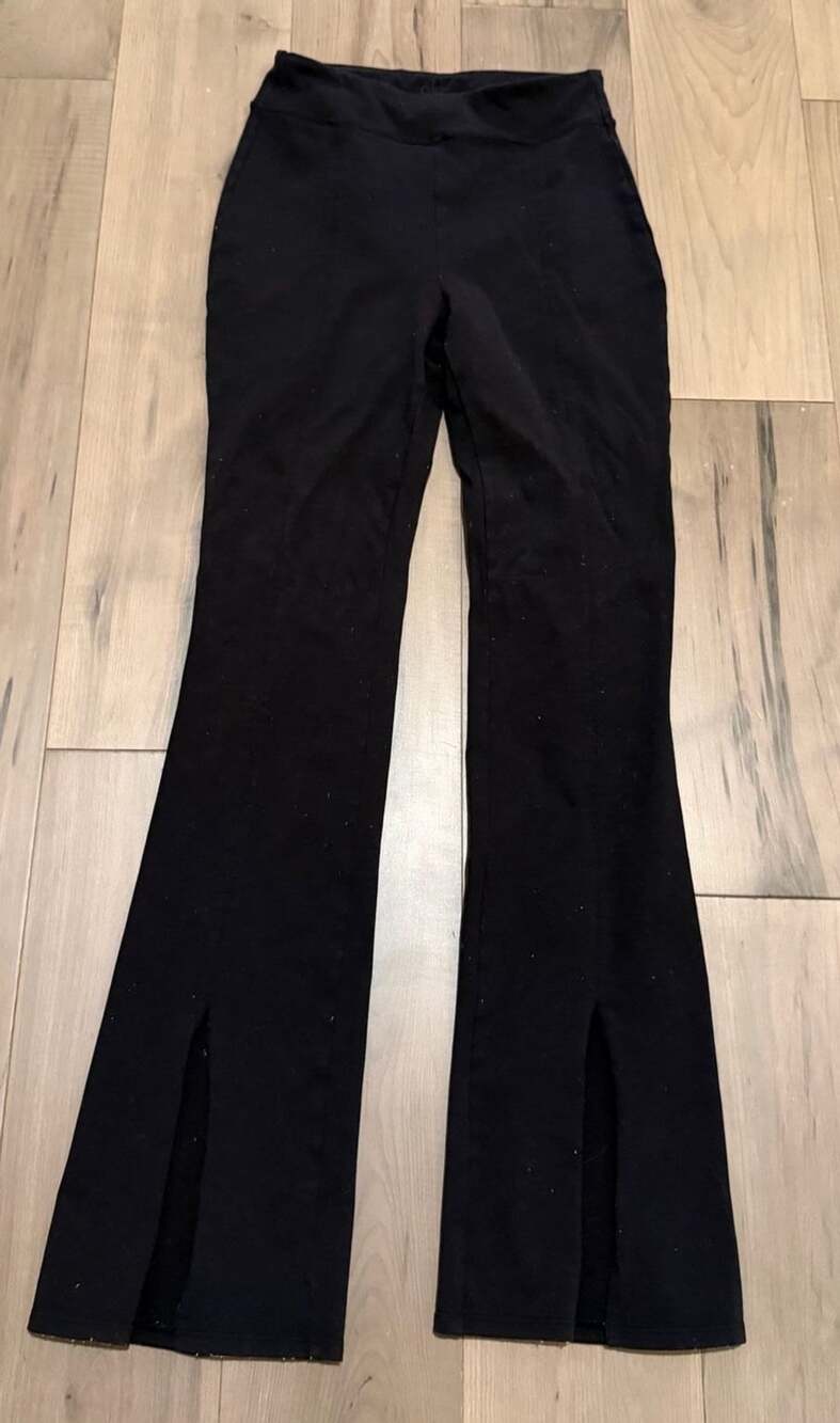 Alo Yoga Airbrush High-Waist Flutter Legging Black Size S